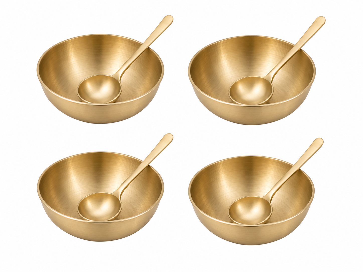 Kansa Soup Set (Set of 4)