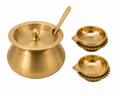 Pure Kansa Ghee Lota & Diya Set