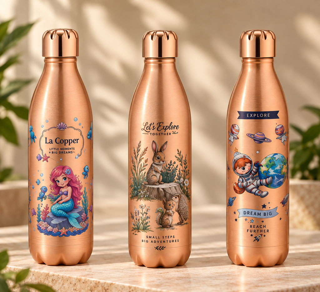 Kids Copper Bottle – 700 ml