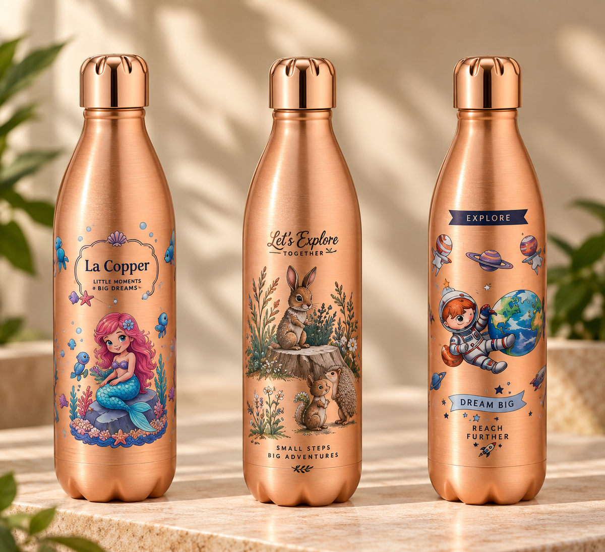 Kids Copper Bottle – 700 ml